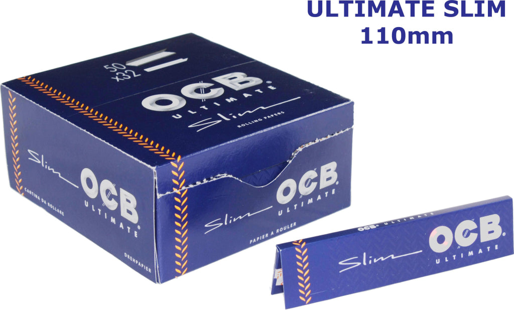 Ocb Blue 1600 Feuilles A Rouler Long Slim 50 Lot